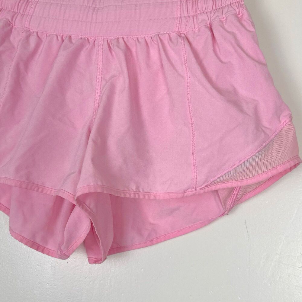 Lululemon Hotty Hot Short II 2.5" Miami Pink Swift Low Rise Size 6 LW7AGUR - Picture 2 of 6